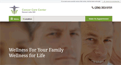 Desktop Screenshot of cancercarecenterdecatur.com